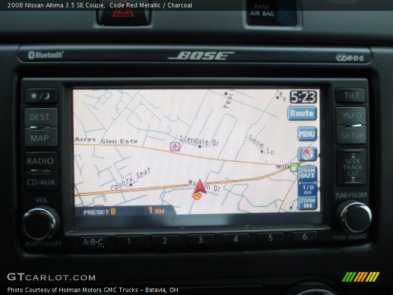 Code Red Metallic / Charcoal 2008 Nissan Altima 3.5 SE Coupe