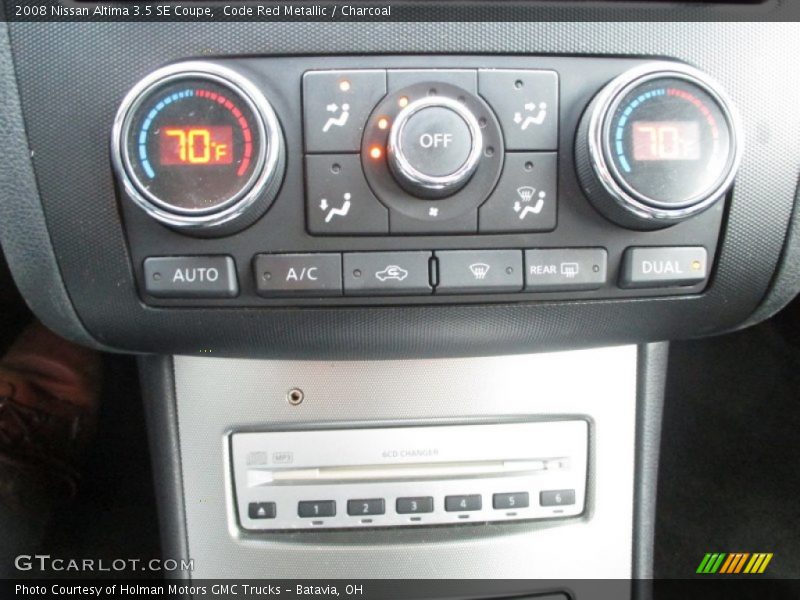 Code Red Metallic / Charcoal 2008 Nissan Altima 3.5 SE Coupe