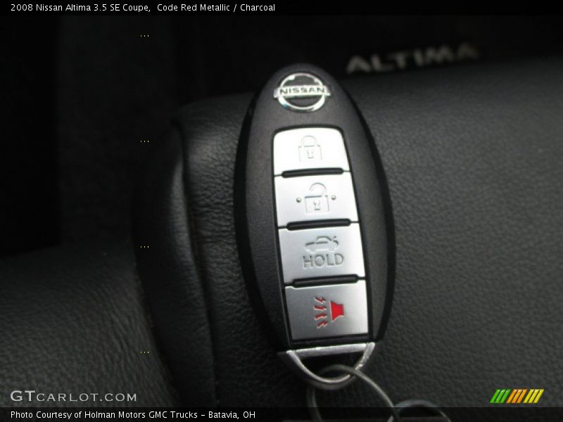 Code Red Metallic / Charcoal 2008 Nissan Altima 3.5 SE Coupe