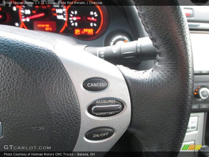 Code Red Metallic / Charcoal 2008 Nissan Altima 3.5 SE Coupe