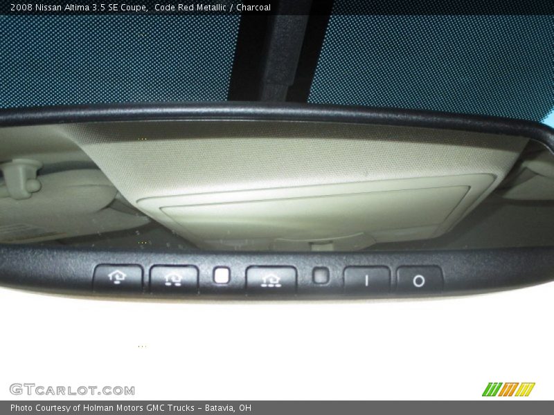 Code Red Metallic / Charcoal 2008 Nissan Altima 3.5 SE Coupe