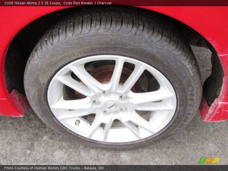 Code Red Metallic / Charcoal 2008 Nissan Altima 3.5 SE Coupe