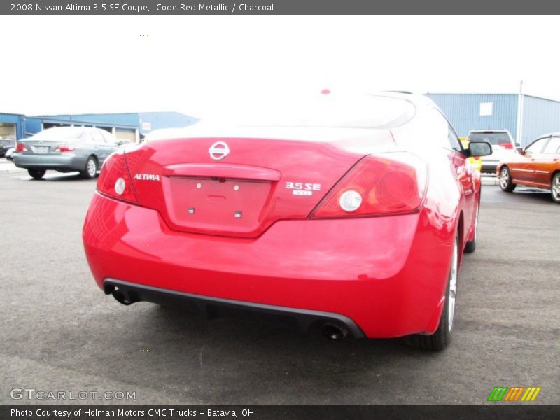 Code Red Metallic / Charcoal 2008 Nissan Altima 3.5 SE Coupe