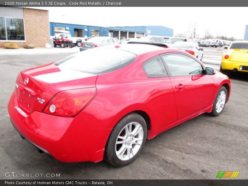 Code Red Metallic / Charcoal 2008 Nissan Altima 3.5 SE Coupe