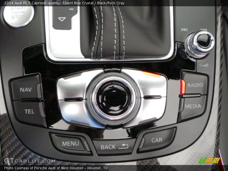 Controls of 2014 RS 5 Cabriolet quattro