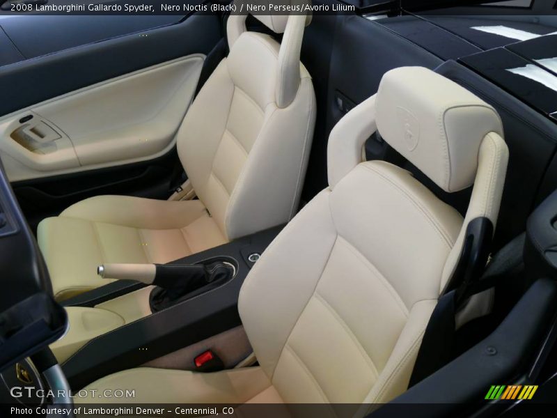 Nero Noctis (Black) / Nero Perseus/Avorio Lilium 2008 Lamborghini Gallardo Spyder