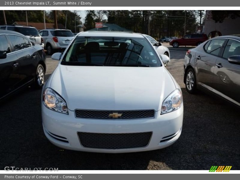 Summit White / Ebony 2013 Chevrolet Impala LT