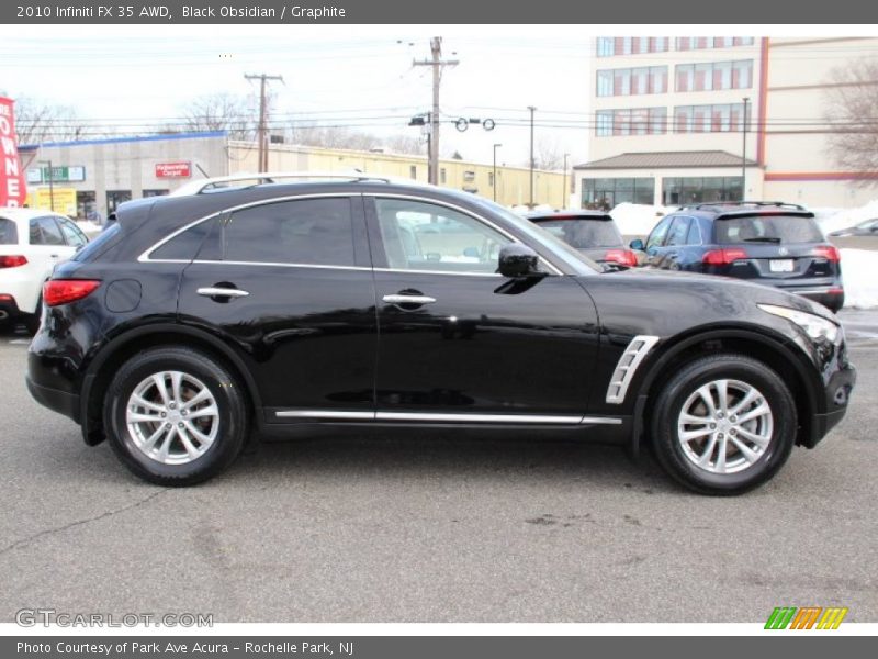 Black Obsidian / Graphite 2010 Infiniti FX 35 AWD