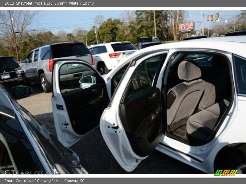 Summit White / Ebony 2013 Chevrolet Impala LT