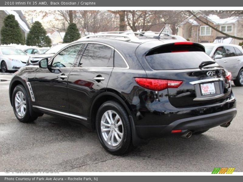 Black Obsidian / Graphite 2010 Infiniti FX 35 AWD