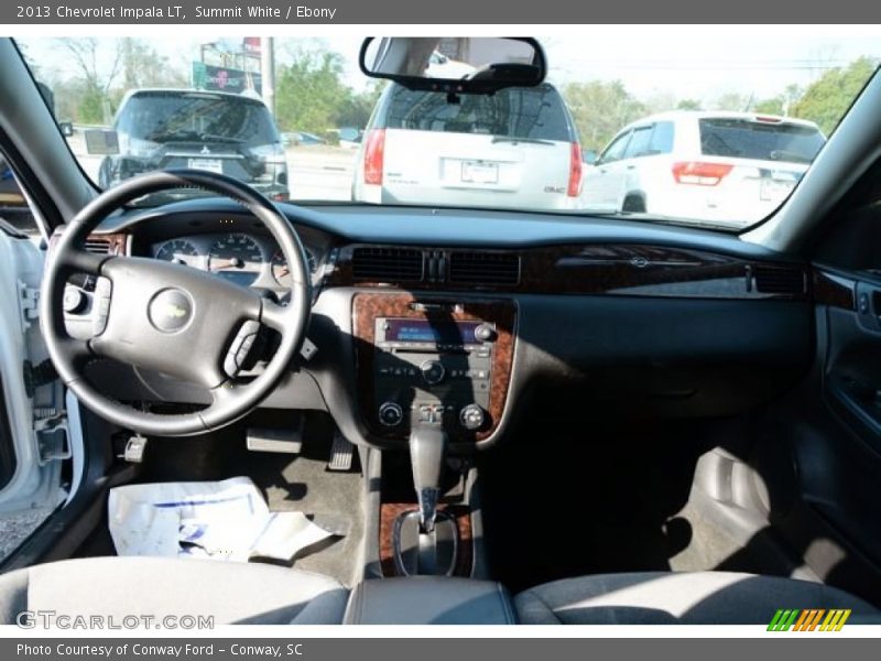 Summit White / Ebony 2013 Chevrolet Impala LT
