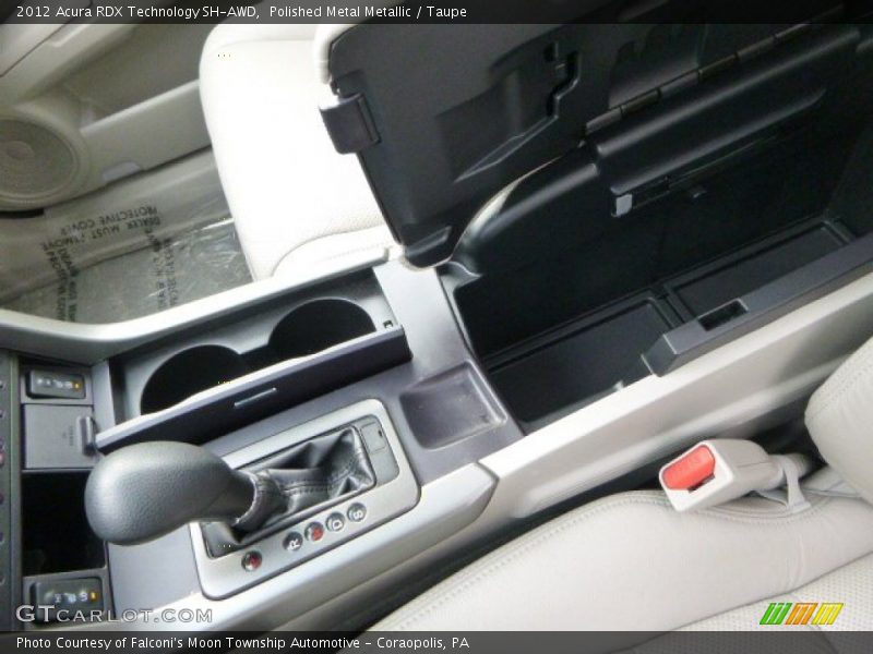 Polished Metal Metallic / Taupe 2012 Acura RDX Technology SH-AWD