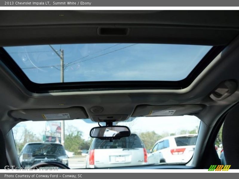 Summit White / Ebony 2013 Chevrolet Impala LT