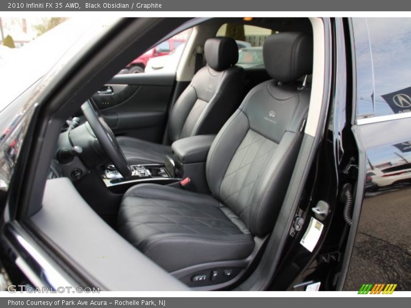 Black Obsidian / Graphite 2010 Infiniti FX 35 AWD