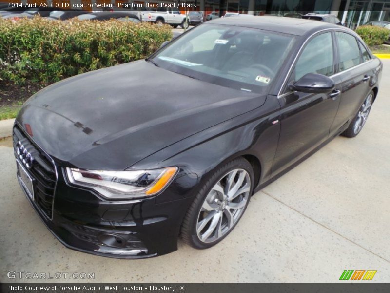 Front 3/4 View of 2014 A6 3.0 TDI quattro Sedan