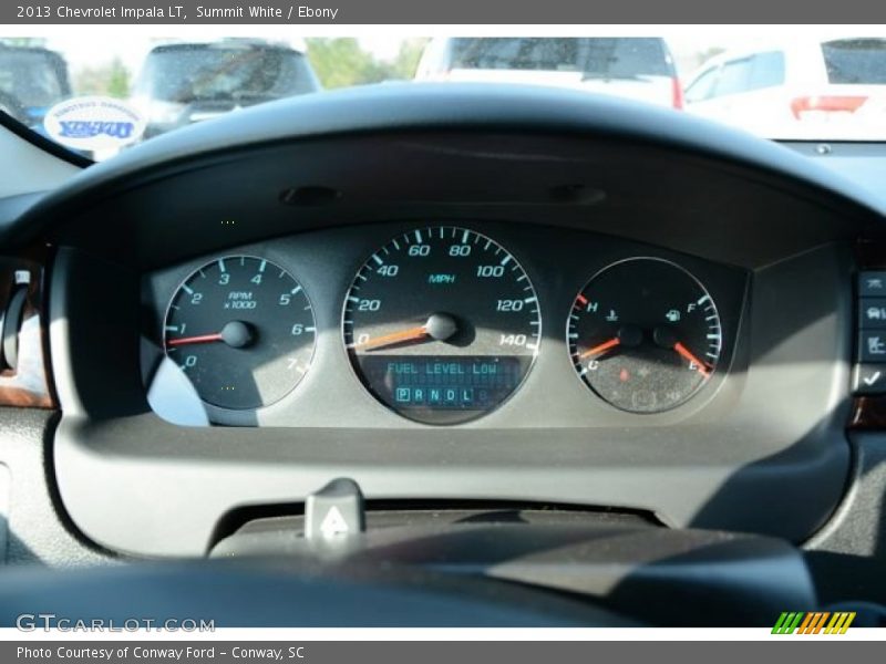 Summit White / Ebony 2013 Chevrolet Impala LT