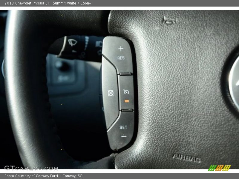 Summit White / Ebony 2013 Chevrolet Impala LT