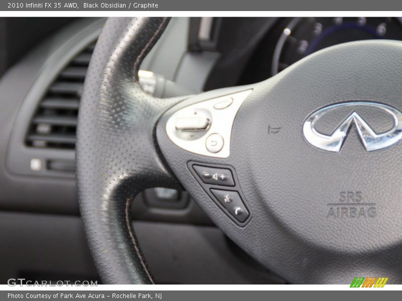 Black Obsidian / Graphite 2010 Infiniti FX 35 AWD