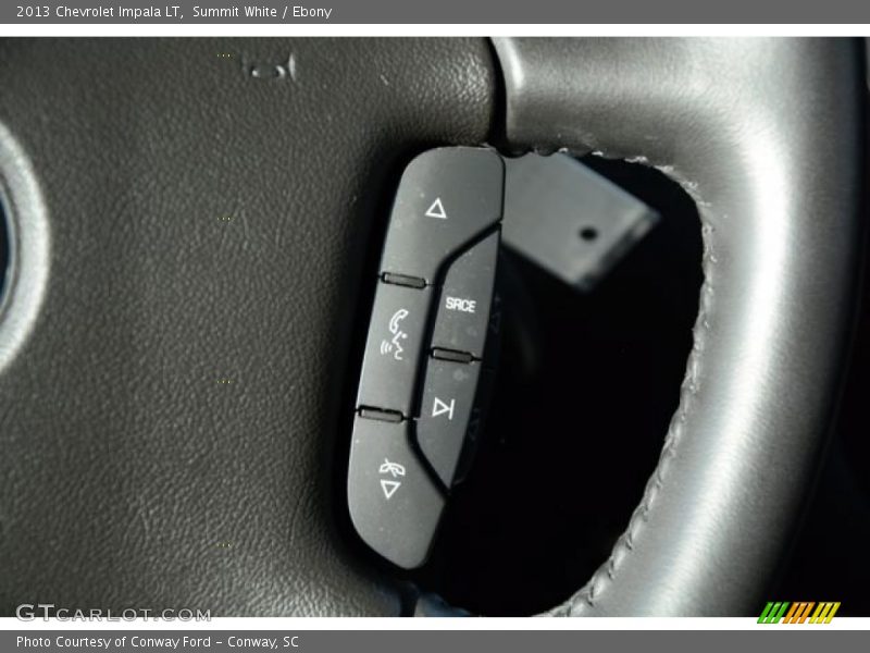 Summit White / Ebony 2013 Chevrolet Impala LT