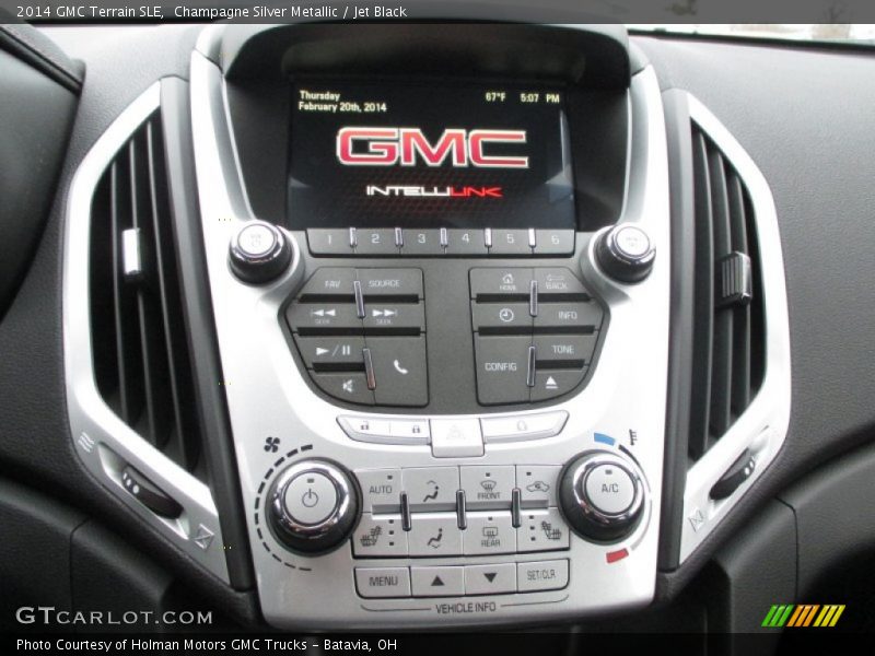 Champagne Silver Metallic / Jet Black 2014 GMC Terrain SLE