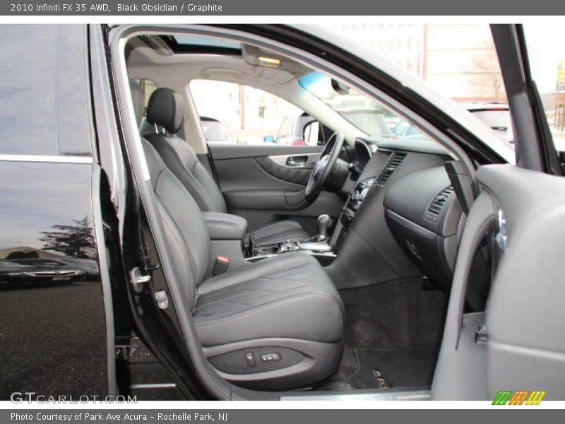 Black Obsidian / Graphite 2010 Infiniti FX 35 AWD