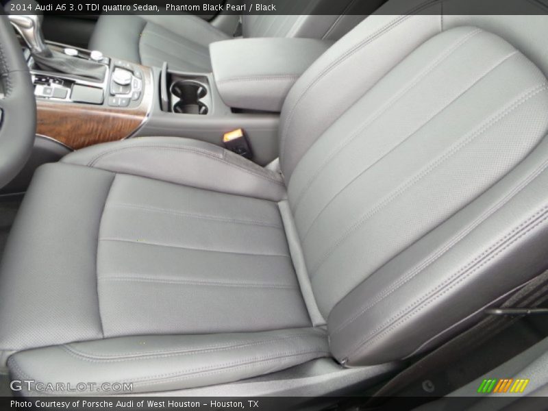 Phantom Black Pearl / Black 2014 Audi A6 3.0 TDI quattro Sedan