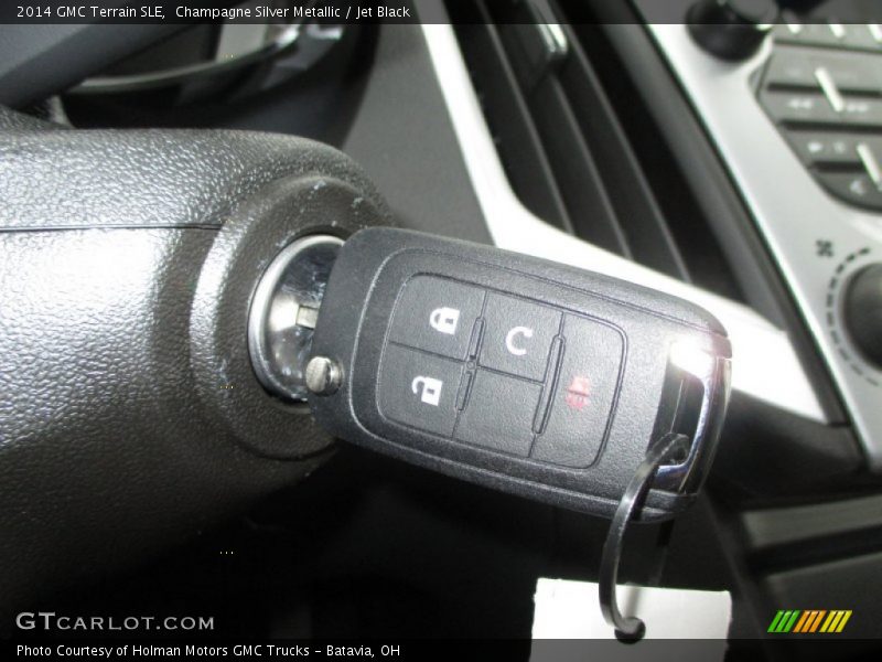 Champagne Silver Metallic / Jet Black 2014 GMC Terrain SLE