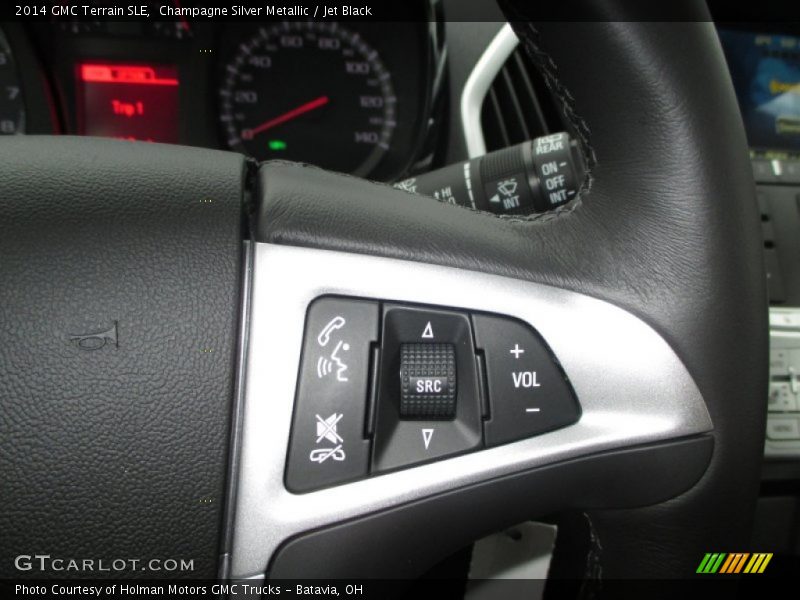 Champagne Silver Metallic / Jet Black 2014 GMC Terrain SLE