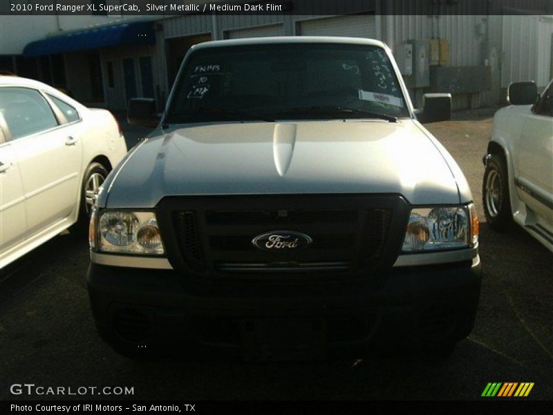 Silver Metallic / Medium Dark Flint 2010 Ford Ranger XL SuperCab