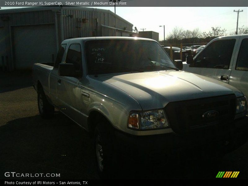 Silver Metallic / Medium Dark Flint 2010 Ford Ranger XL SuperCab