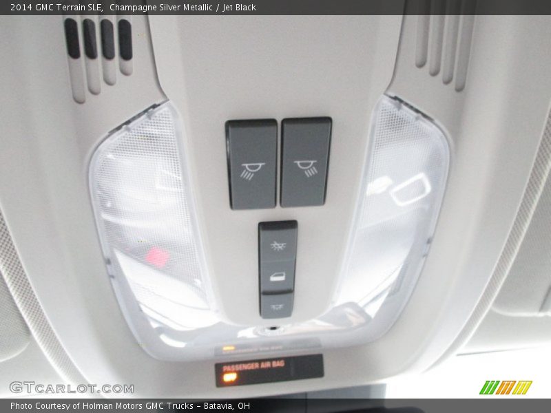Champagne Silver Metallic / Jet Black 2014 GMC Terrain SLE