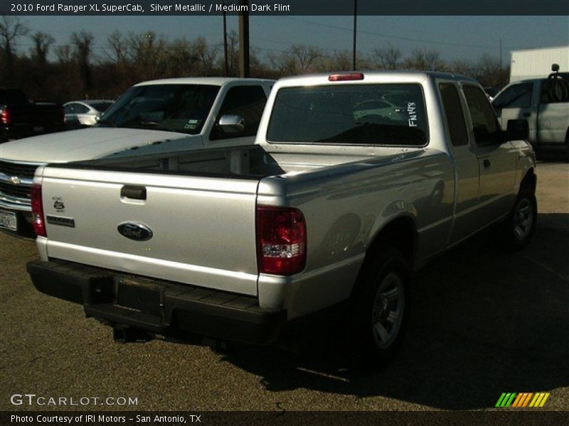 Silver Metallic / Medium Dark Flint 2010 Ford Ranger XL SuperCab