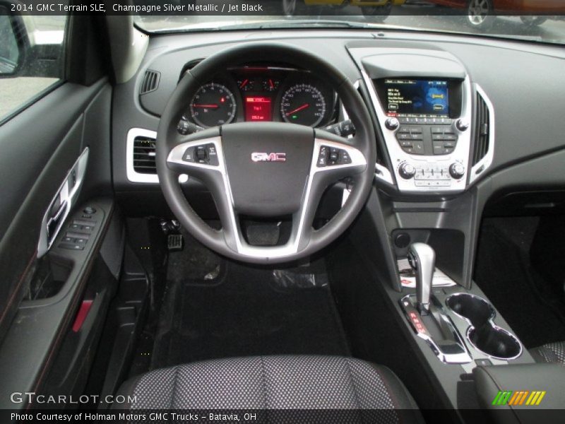 Champagne Silver Metallic / Jet Black 2014 GMC Terrain SLE