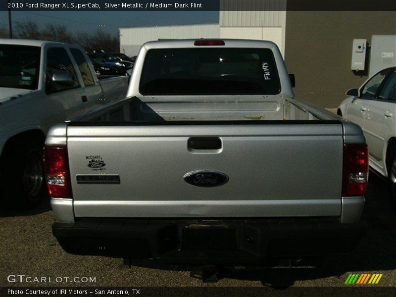 Silver Metallic / Medium Dark Flint 2010 Ford Ranger XL SuperCab