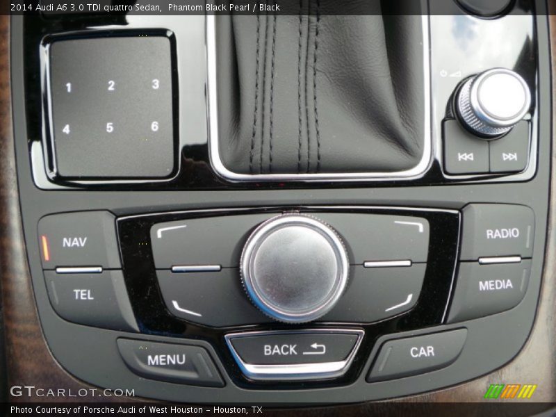 Phantom Black Pearl / Black 2014 Audi A6 3.0 TDI quattro Sedan