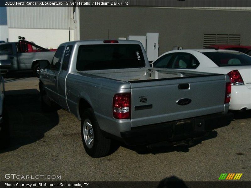 Silver Metallic / Medium Dark Flint 2010 Ford Ranger XL SuperCab