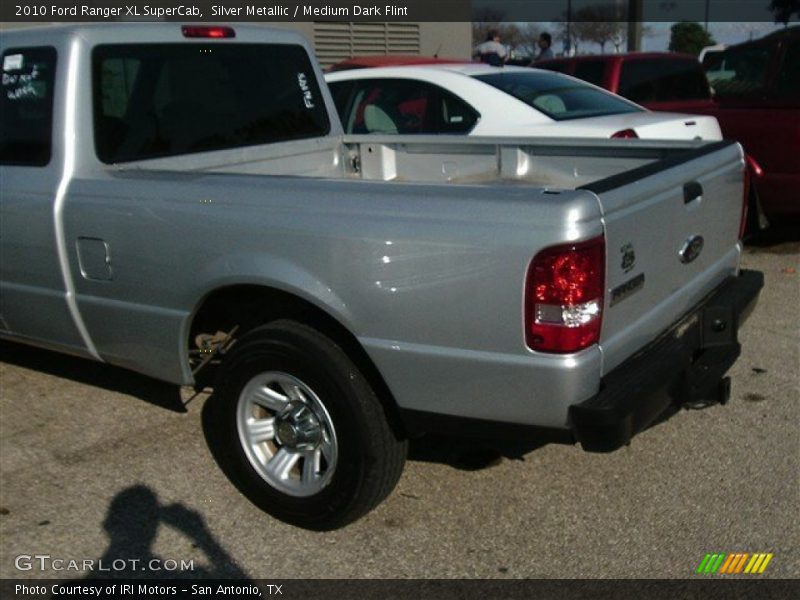 Silver Metallic / Medium Dark Flint 2010 Ford Ranger XL SuperCab