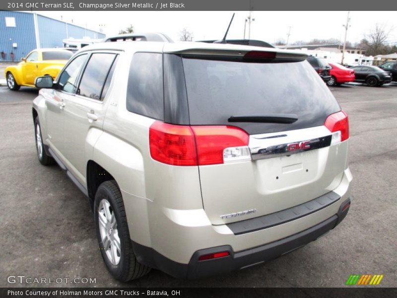 Champagne Silver Metallic / Jet Black 2014 GMC Terrain SLE