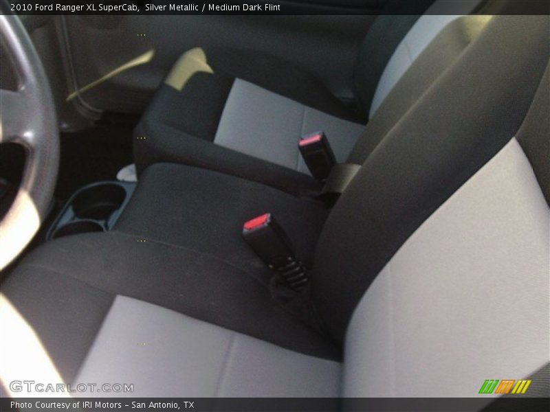 Silver Metallic / Medium Dark Flint 2010 Ford Ranger XL SuperCab