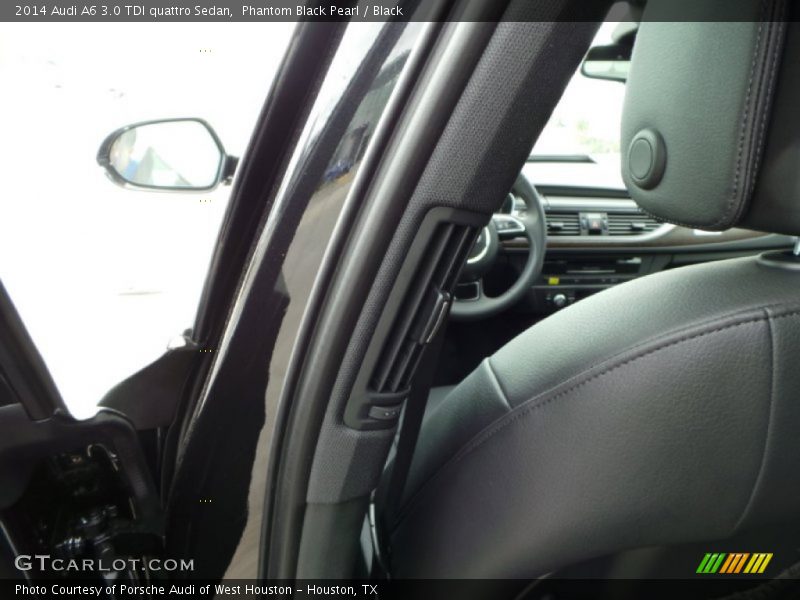 Phantom Black Pearl / Black 2014 Audi A6 3.0 TDI quattro Sedan