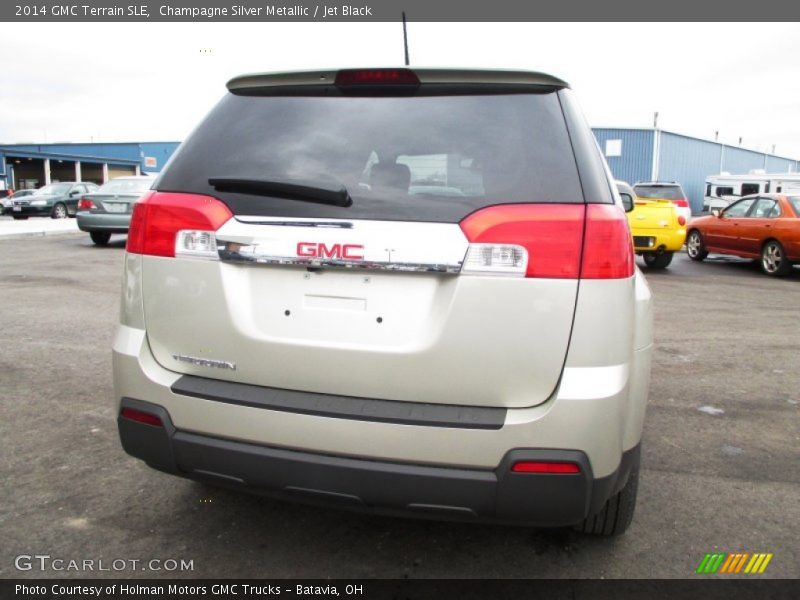 Champagne Silver Metallic / Jet Black 2014 GMC Terrain SLE