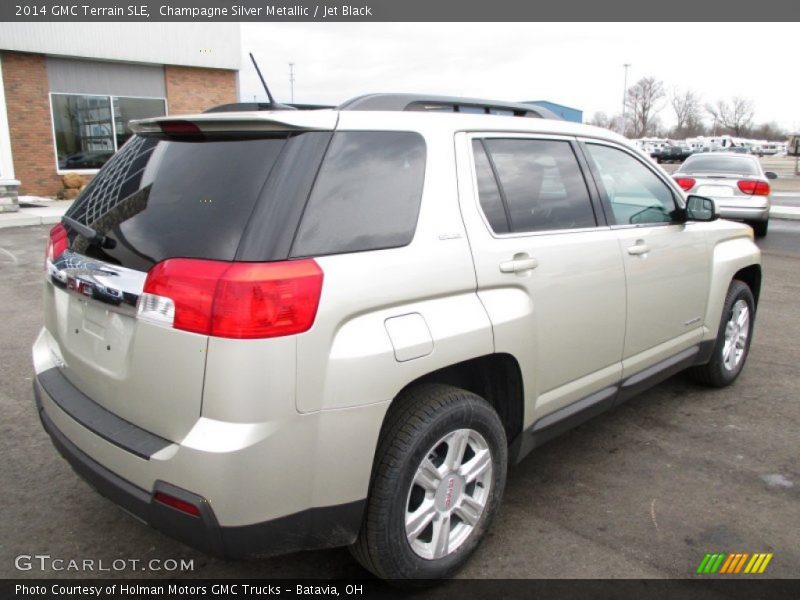 Champagne Silver Metallic / Jet Black 2014 GMC Terrain SLE
