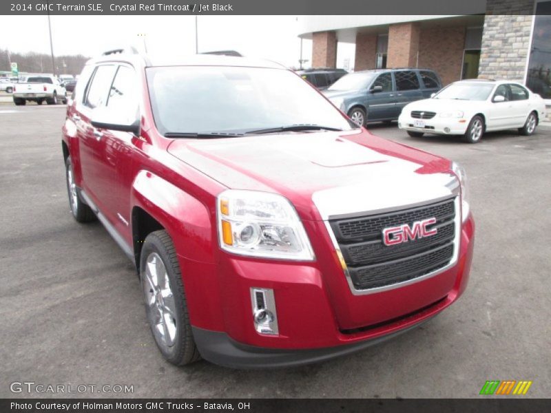 Crystal Red Tintcoat / Jet Black 2014 GMC Terrain SLE