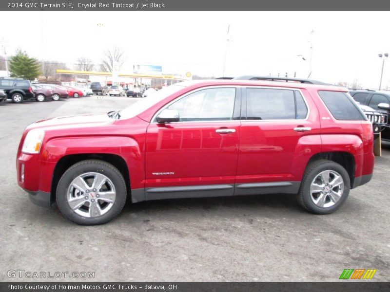 Crystal Red Tintcoat / Jet Black 2014 GMC Terrain SLE