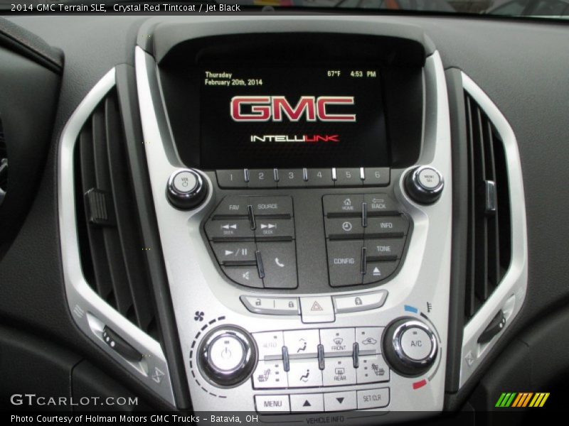 Crystal Red Tintcoat / Jet Black 2014 GMC Terrain SLE