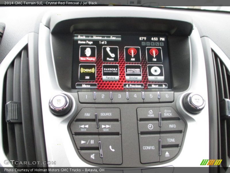 Crystal Red Tintcoat / Jet Black 2014 GMC Terrain SLE