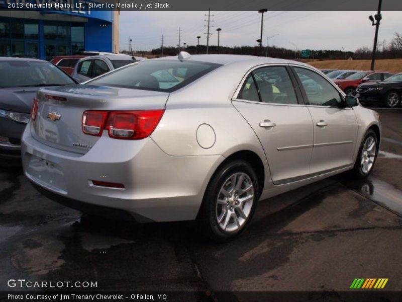 Silver Ice Metallic / Jet Black 2013 Chevrolet Malibu LT