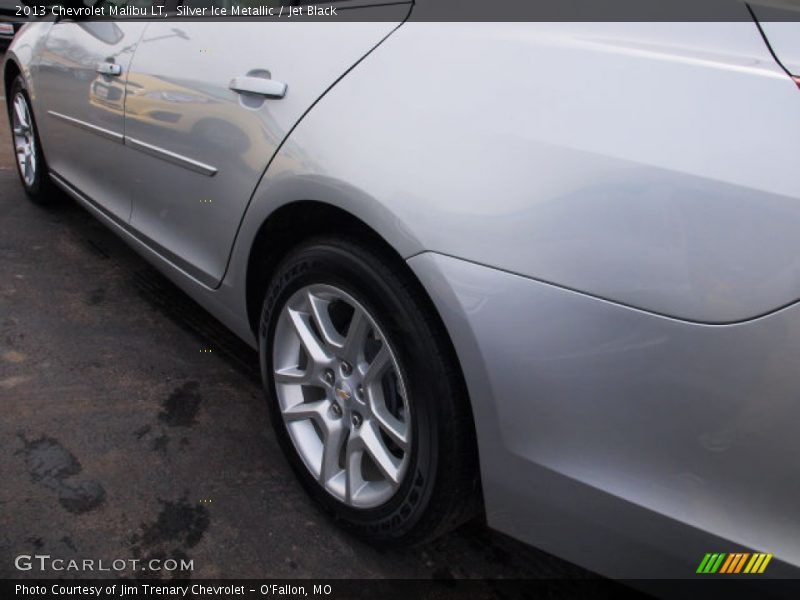 Silver Ice Metallic / Jet Black 2013 Chevrolet Malibu LT