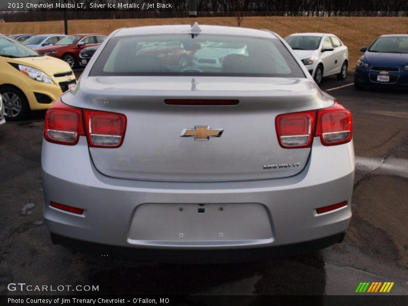 Silver Ice Metallic / Jet Black 2013 Chevrolet Malibu LT
