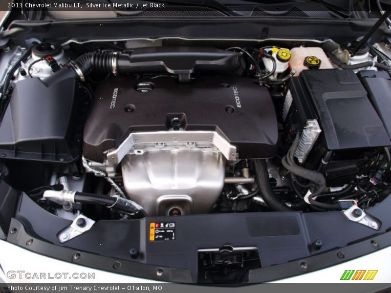 Silver Ice Metallic / Jet Black 2013 Chevrolet Malibu LT